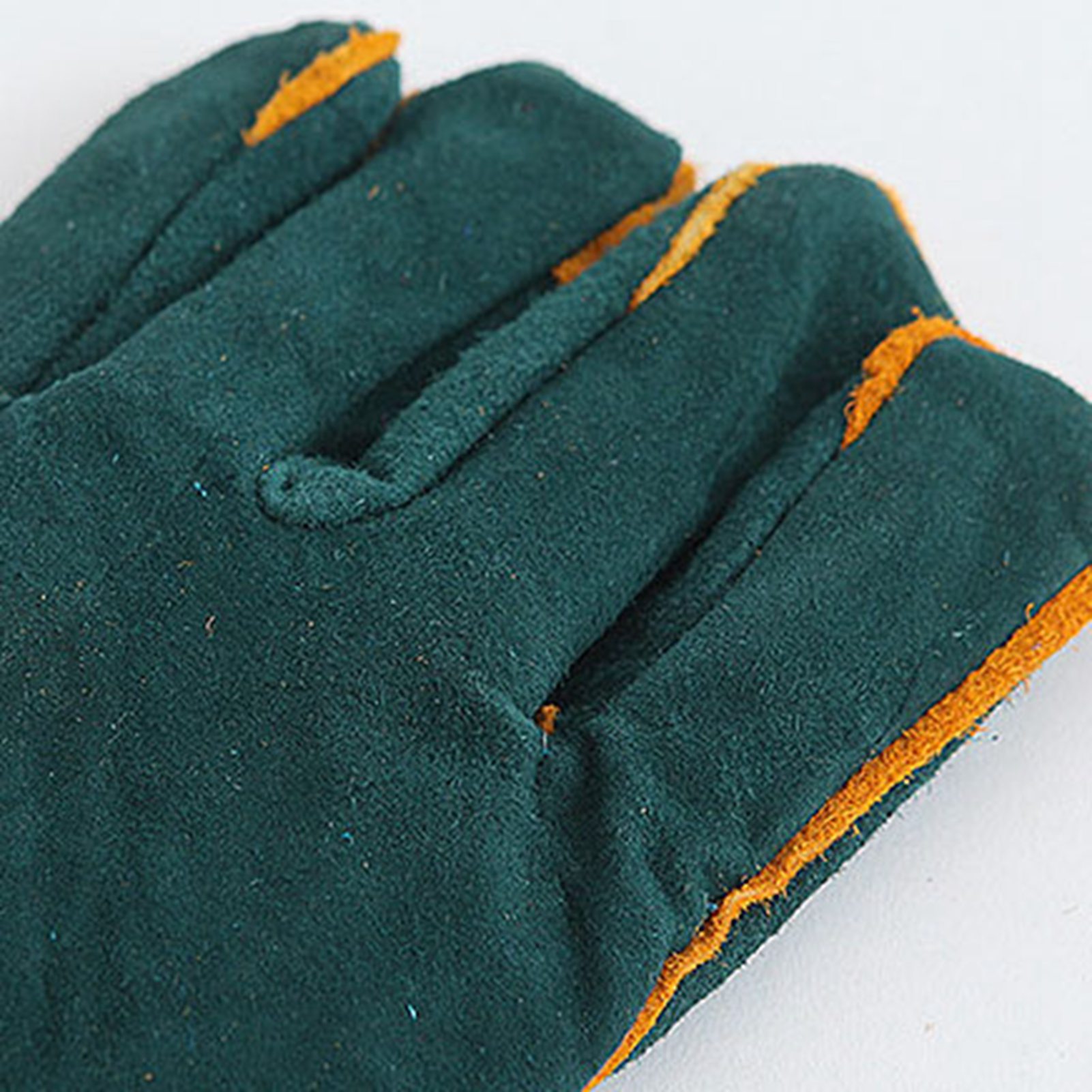 1 Paar 60 Cm Lange Schutzhandschuhe, Tierabweisende Handschuhe, Schweißerhandschuhe, Dicke Und Verlängerte Schweißerhandschuhe