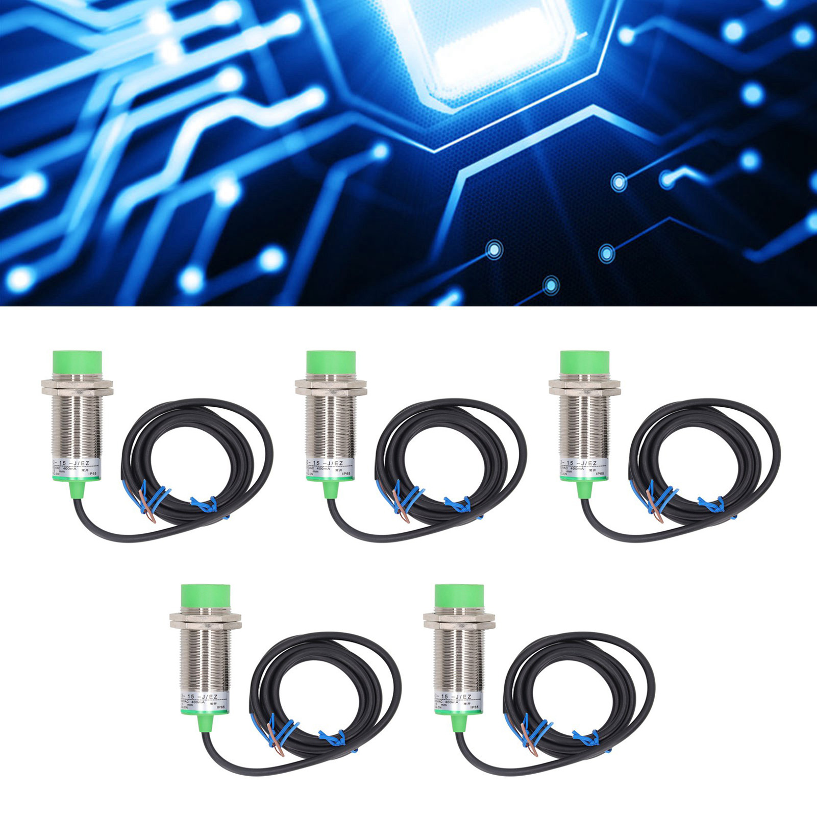Lj30a3-15-j/ez Näherungsschalter, Nicht Integrierter Näherungssensor, Pnp, Normalerweise Offen, 90–250 V Ac