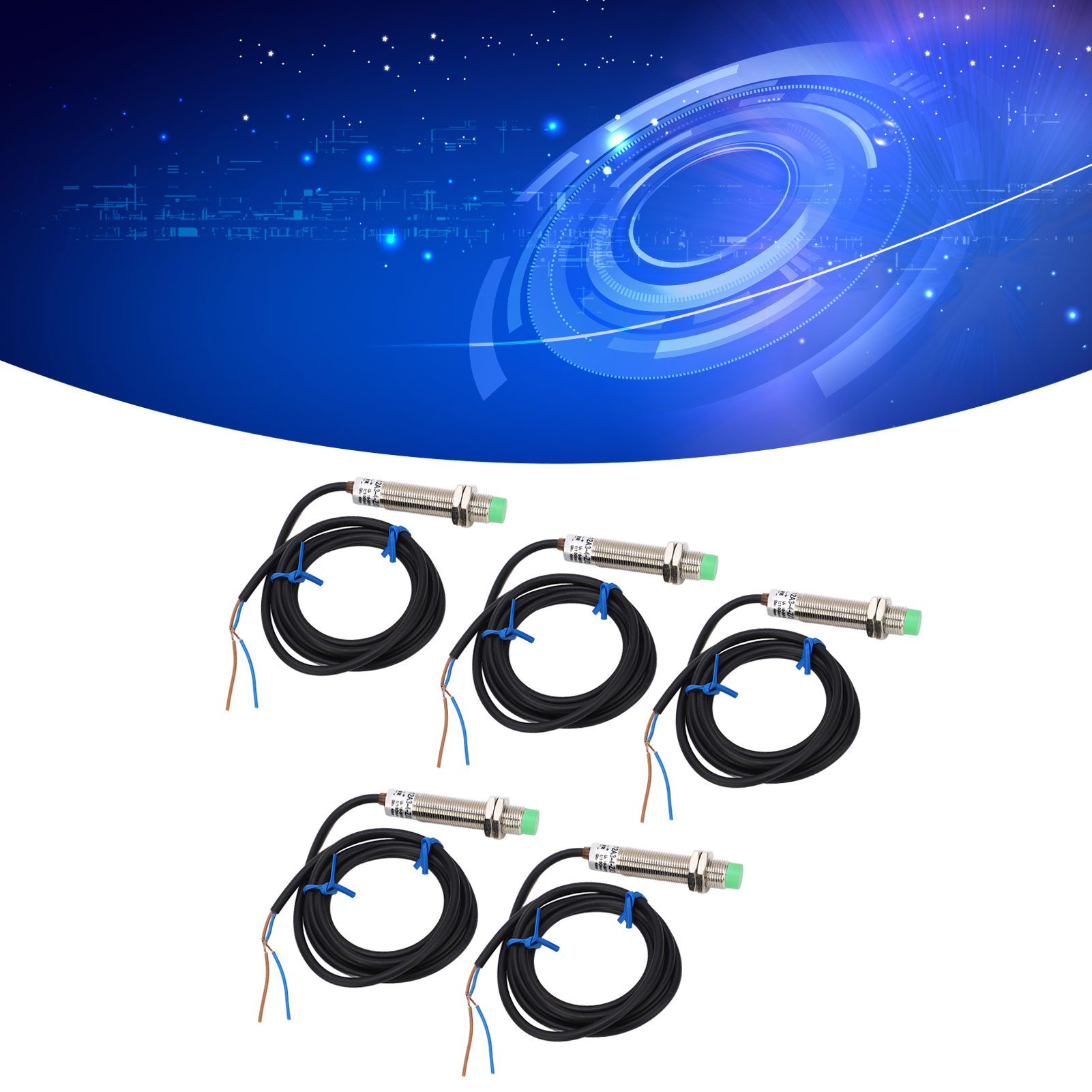 Nicht Integrierter Näherungssensor Lj12a3-4-z/dx, M121-stecker, Zwei Normalerweise Geschlossene Drähte, 10–36 V Dc