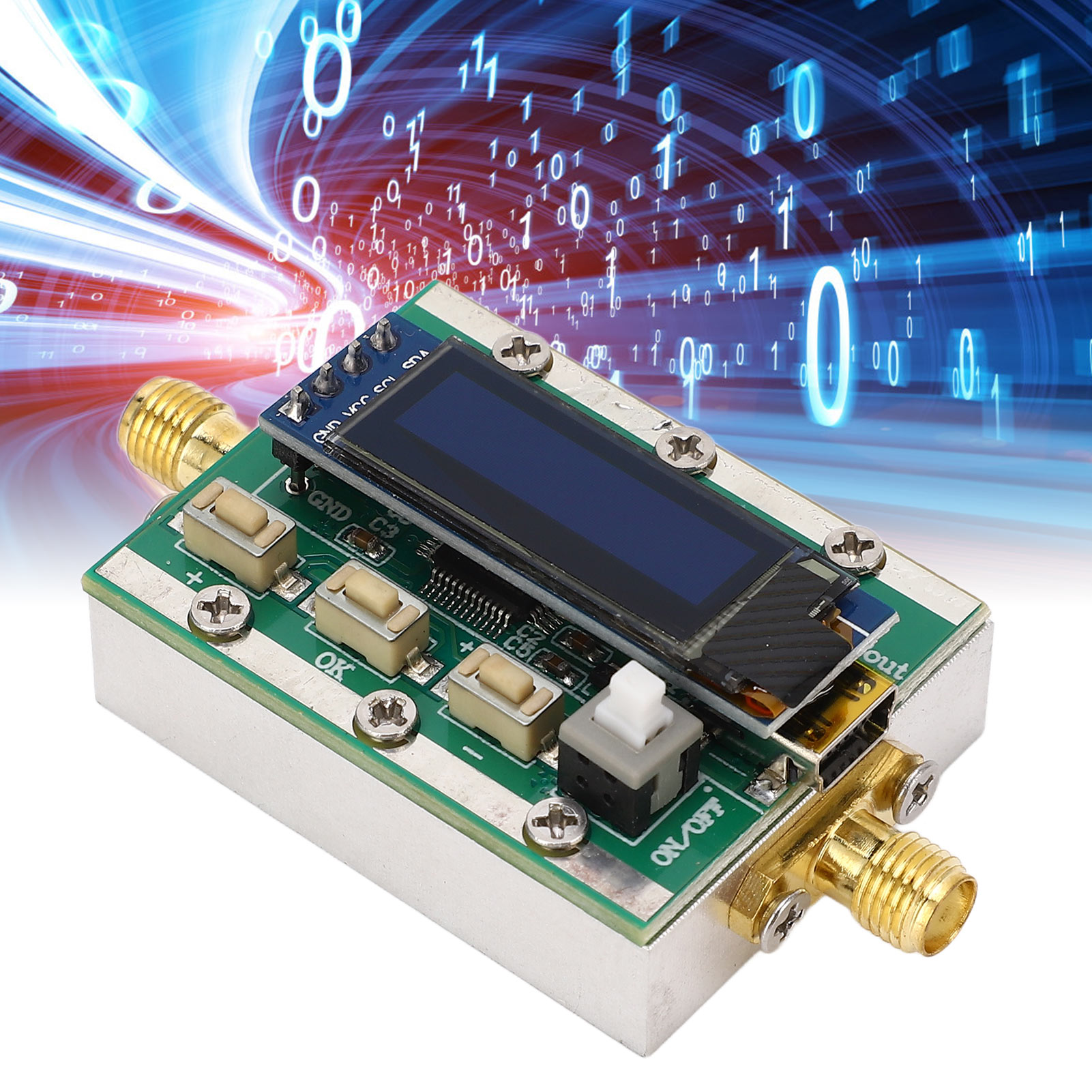Programmierbarer Hf-dämpfungsregler, Einstellbar Von 0 Bis 31 Db In 1-db-schritten, Deampler Von 1 Bis 3800 Mhz, Cnc-gehäuse, Steuerbar Über 5-v-pc.