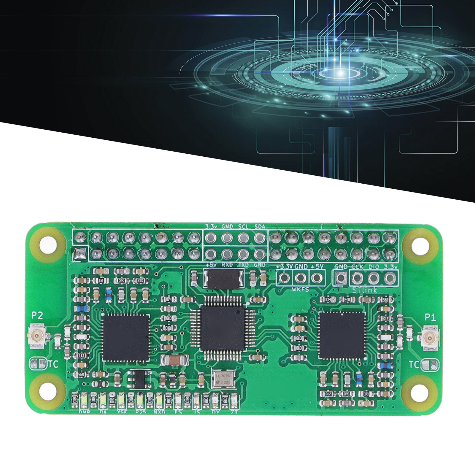 Mini-duplex-hotspot-motherboard Für Digitale Mmdvm-modemboxen Und 433-antennenunterstützung Für Dmr, D-star, Ysf, P25, Nxdn Und Pocsag.