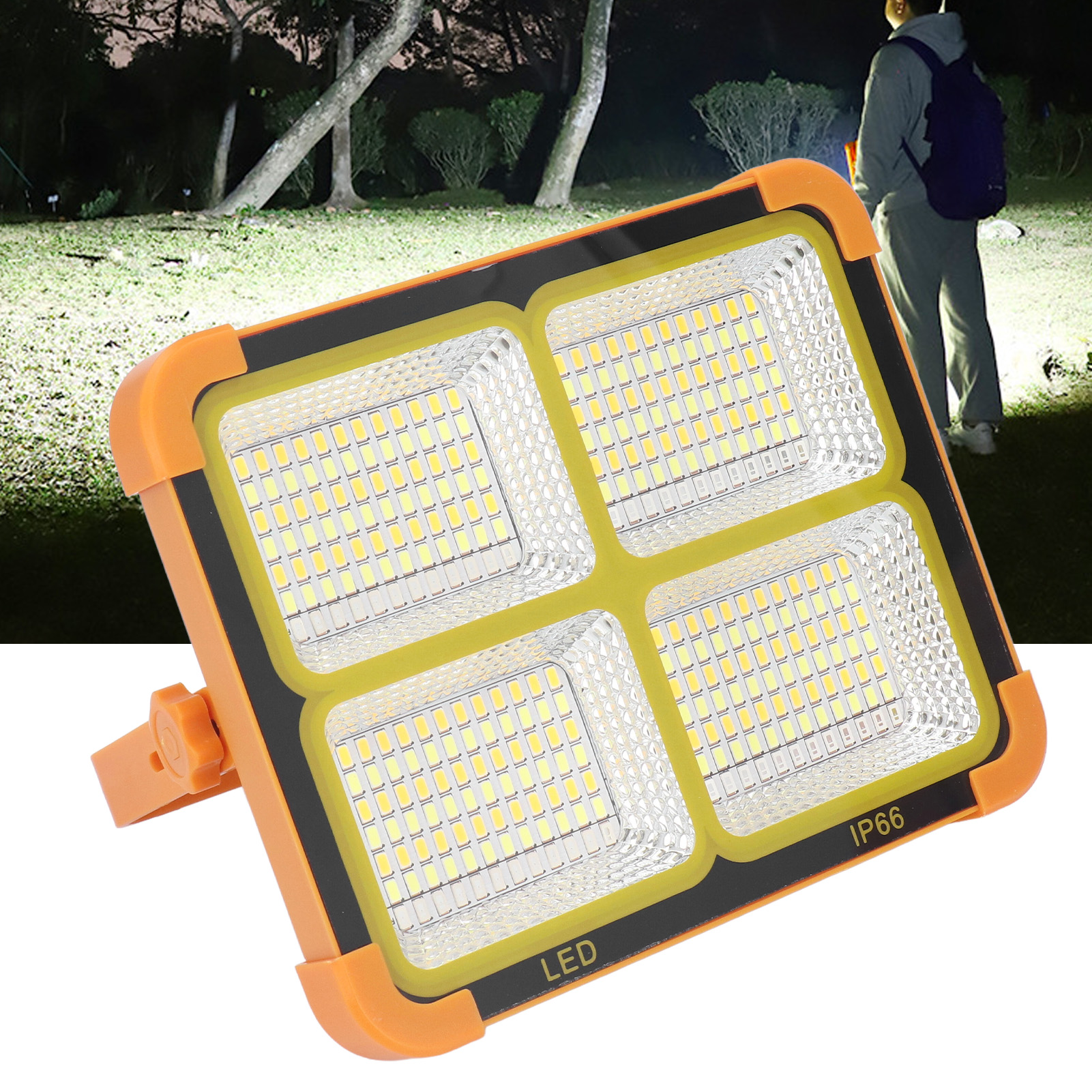 Sl-d8 1000w Integrierte Wiederaufladbare Solar-notleuchte Mit Vier Einstellbaren Helligkeitsstufen