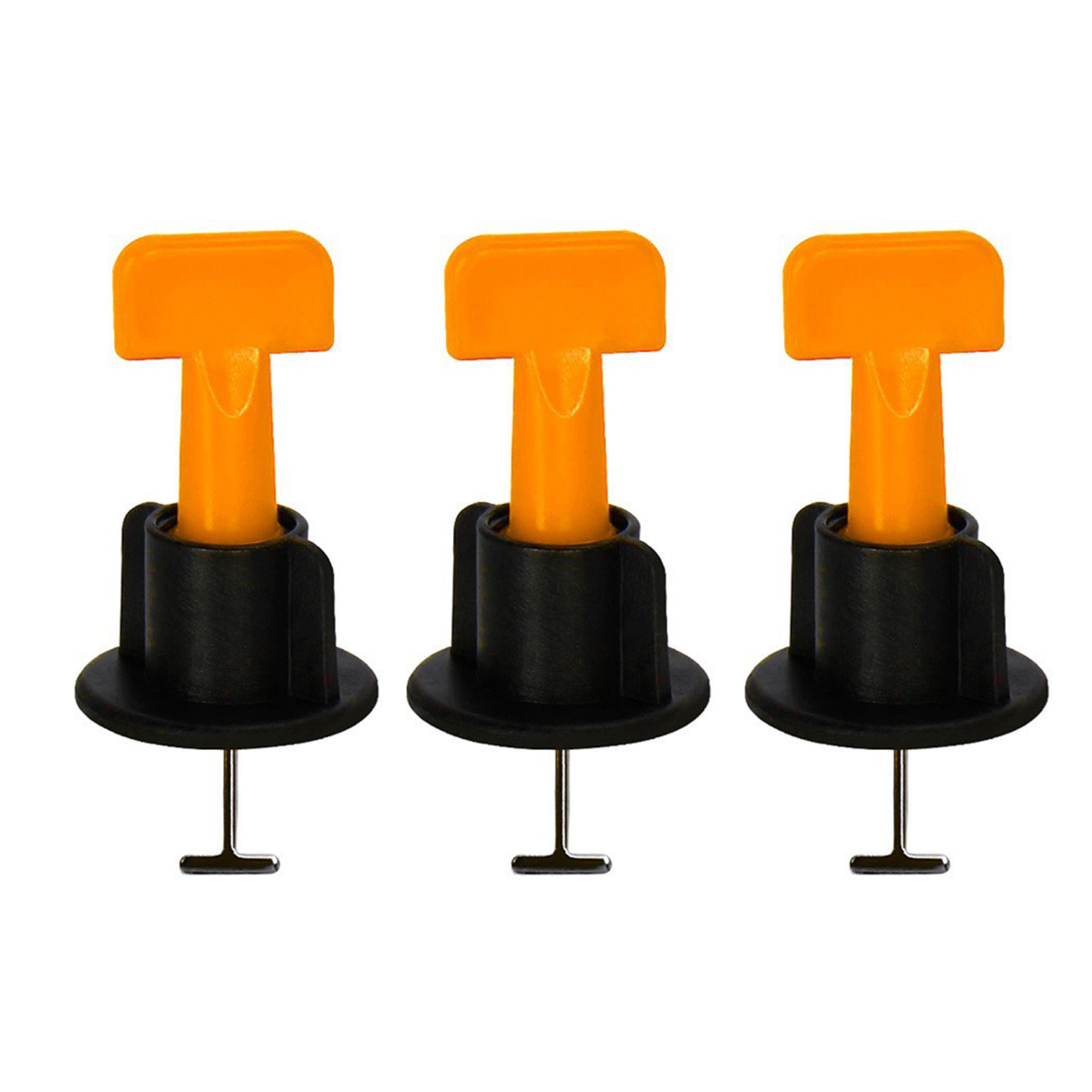 Rotierender Fliesennivellierer Für 1,5 Mm Fliesen Mit Fester Spindel, Ein Wiederverwendbares Werkzeug Zum Nivellieren Von Wand- Und Bodenfliesen Sowie Ein Hilfswerkzeug Zum Ausrichten Von Fugen.