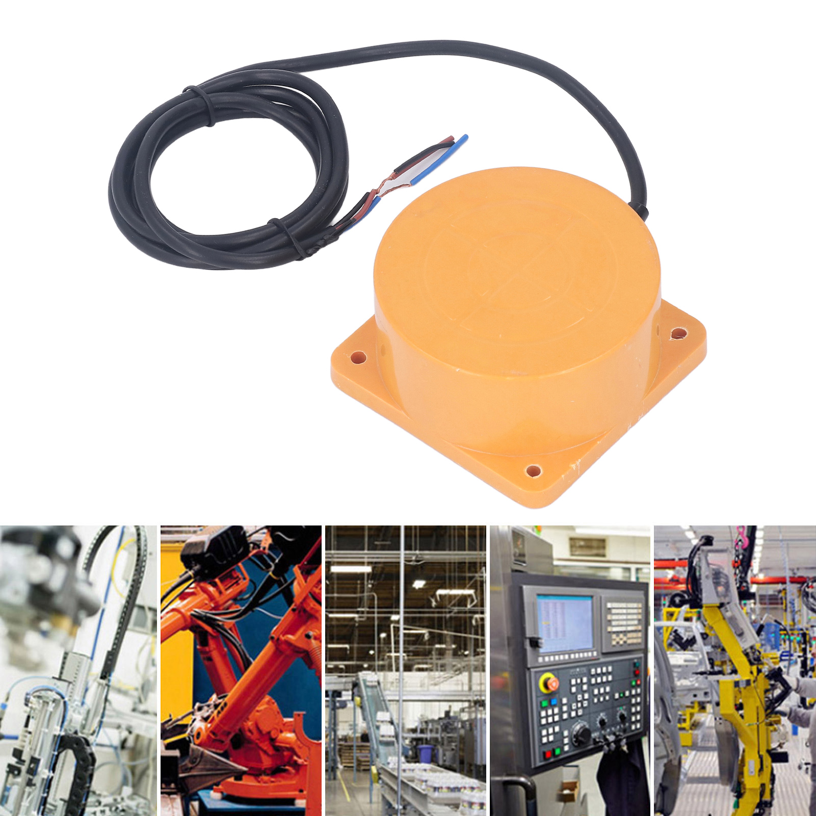 Tca-3040a Induktiver Näherungssensor, Zylindrischer Näherungssensor, Dreileiter, Normalerweise Offen, 6–36 V Dc