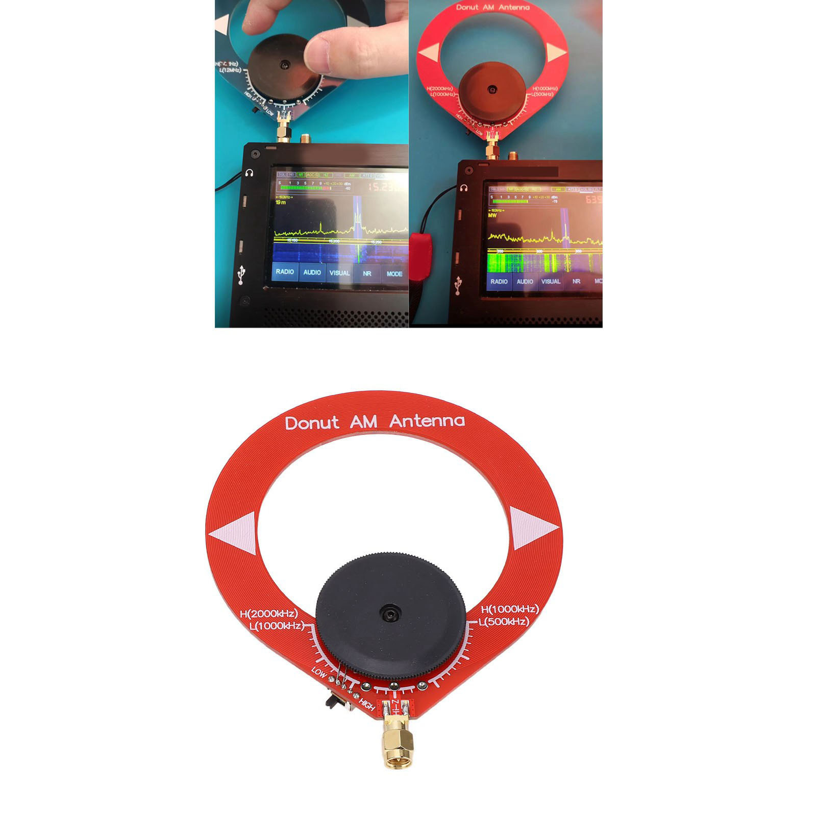 Donutförmiger Mittelwellen-transceiver, Mini-ring-am-transceiver