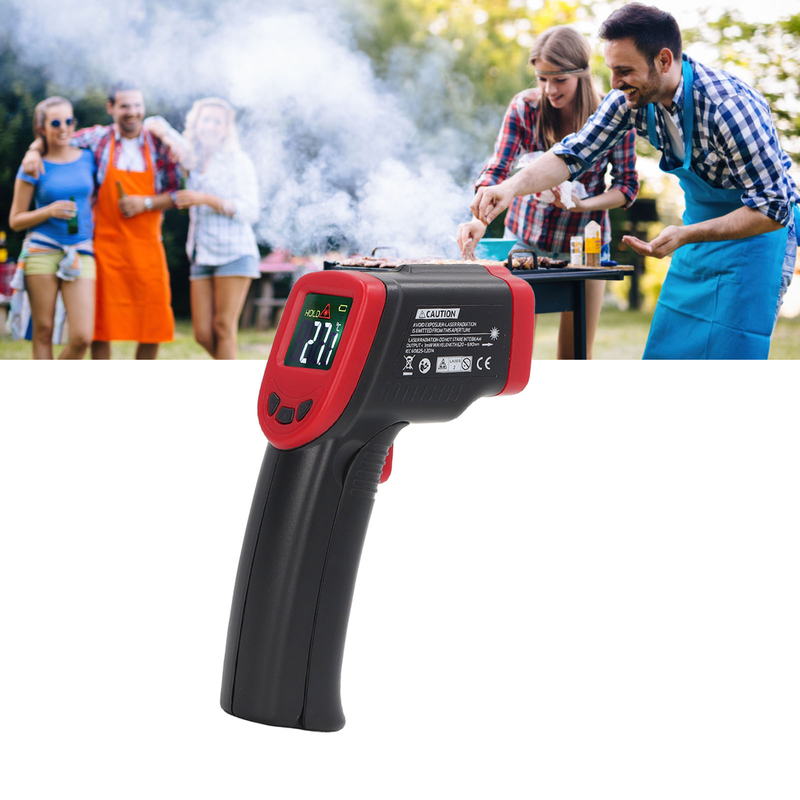 Ta600a Infrarot-thermometer, Industrielles Infrarot-thermometer, Elektronisches Küchenthermometer