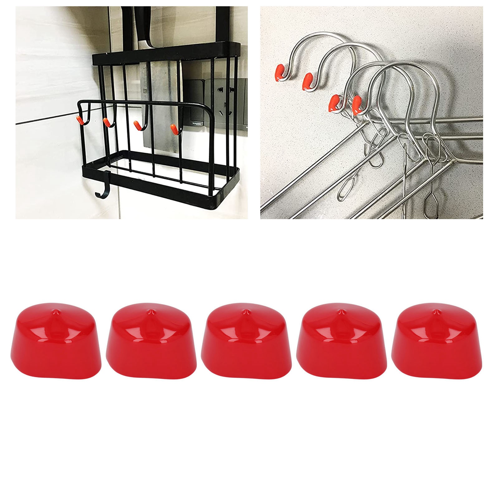 Set Mit 5 Pvc-schutzkappen Und Schraubenschutzkappen