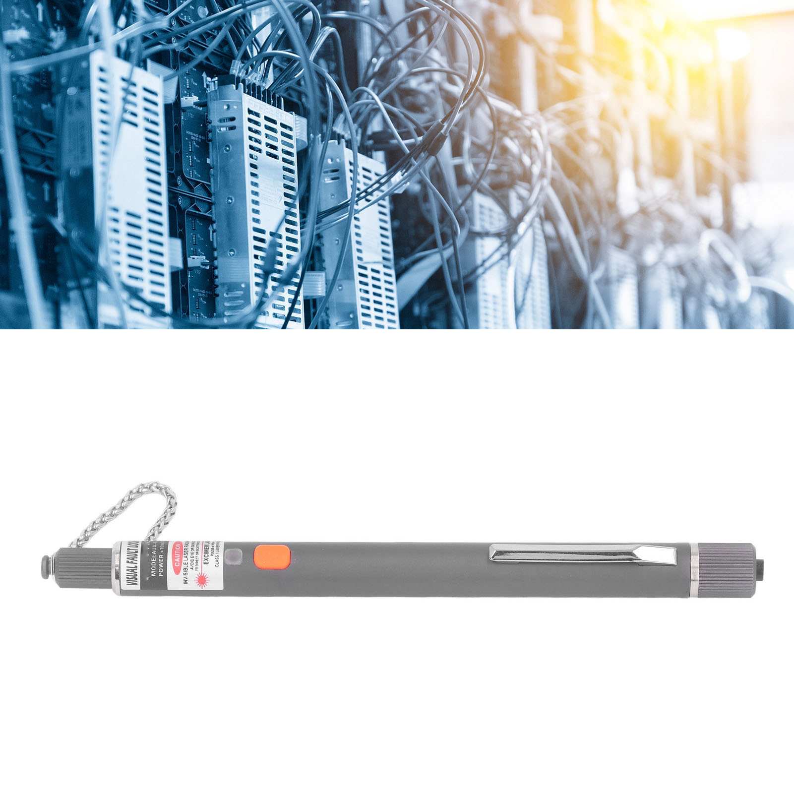 Aua-g10 Roter Glasfaser-lichtstift, 10 Km Glasfaser-beleuchtungskörper
