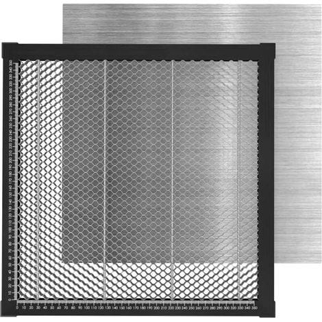 400x400mm Laser-waben-arbeitstisch, Mit Maßen Für Co2-/dioden-/faser-graviermaschinen, Kompatibel Mit Graviermaschinen