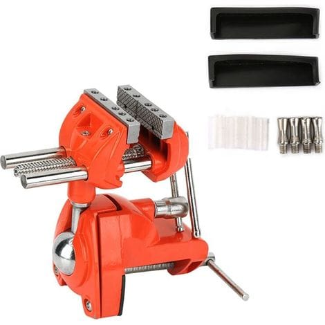 Drehbarer Schraubstock, Mini-tischschraubstock Mit 360°-verstellung, 70 Mm Backenbreite, Tisch-holzbearbeitungsschraubstock