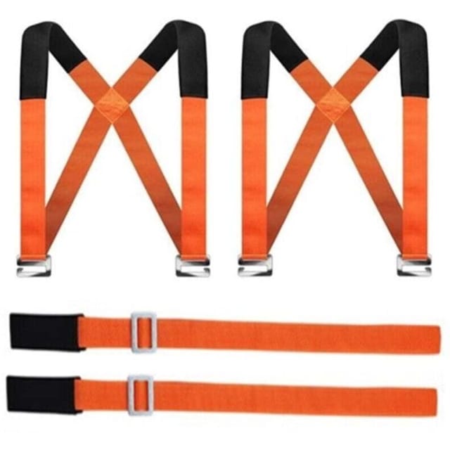 Orangefarbene Möbeltrage, maximale Traglast 220 kg