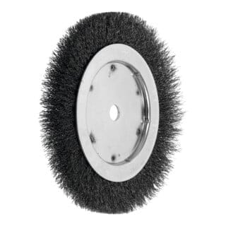 Lessmann ® - Lessmann Einreihige Rundbürste Stahldraht 0,30 mm, Bürsten-⌀xBürstenbreite: 200X16 mm