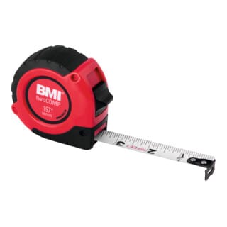 Rollbandmaß twoCOMP, Zoll-Ablesung, 312 Zoll - BMI