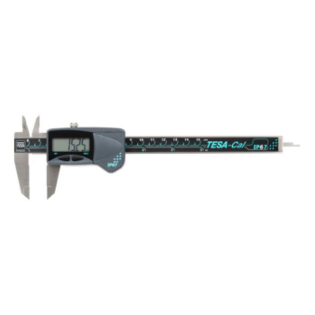 tesa 7630041148633 Digitaler Messschieber Präzision 0,01 mm