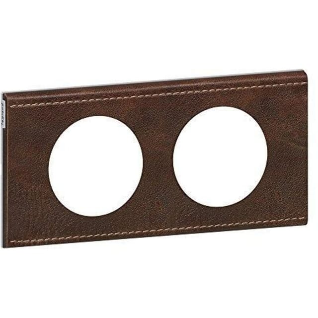 Legrand Céliane Kunststoffplatte braun 2 Posten