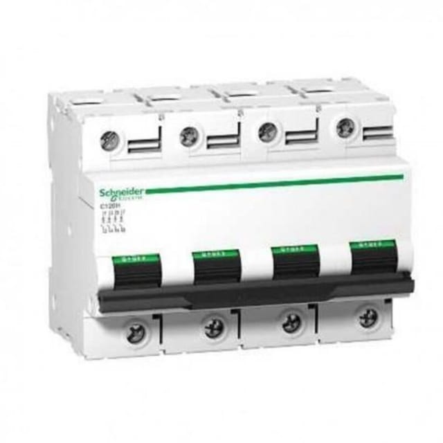 Leistungsschalter Schneider Electric C120H 100 A 4 Polig