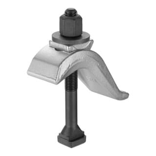 AMF - Spannpratze 6321 22mm mit Spannschraube mit U-Stück und Spannschraube DIN787