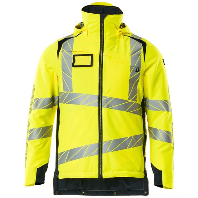 Mascot - Accelerate Safe Winterjacke 19035-449 Gr. 4XL hi-vis gelb/schwarzblau