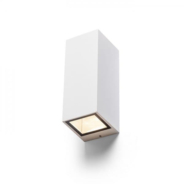 Wandleuchte desmond ii weiß 230V GU10 2x35W IP44
