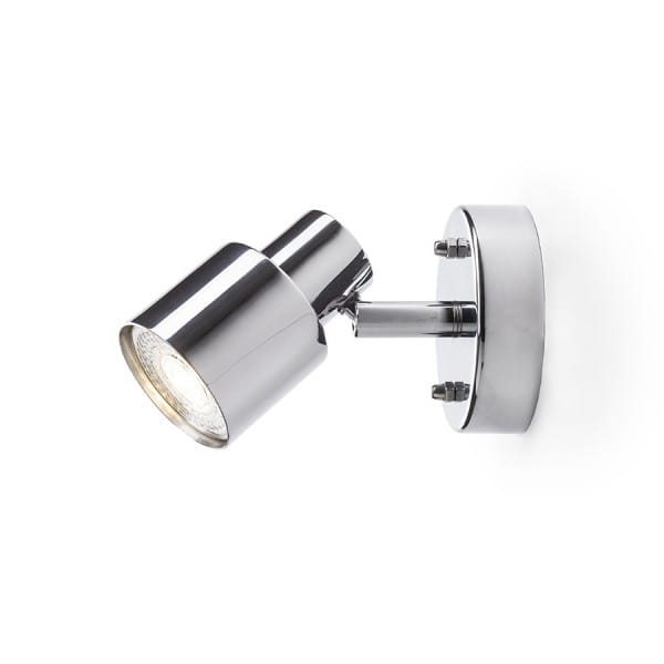 Valto i Wandstrahler chrom 230V GU10 led 5W IP44