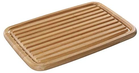 Zassenhaus Brotschneidebrett Gummibaum 42x27,5x2cm Schneidebretter