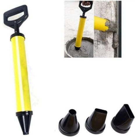 Pistolet À Calfeutrer Pointeur,pistolet À Joints Pour Mortier Et Mortier Avec Pompe À Mortier Et 4 Buses