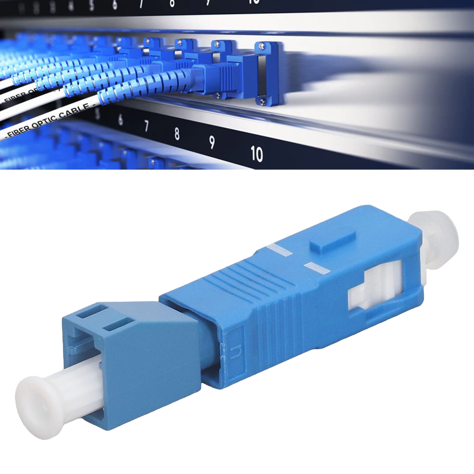 Adapter Für Rotlichtstift Mit Optischem Wattmeter, Glasfaser-konverter, Sc-stecker Auf Lc-buchse-adapter