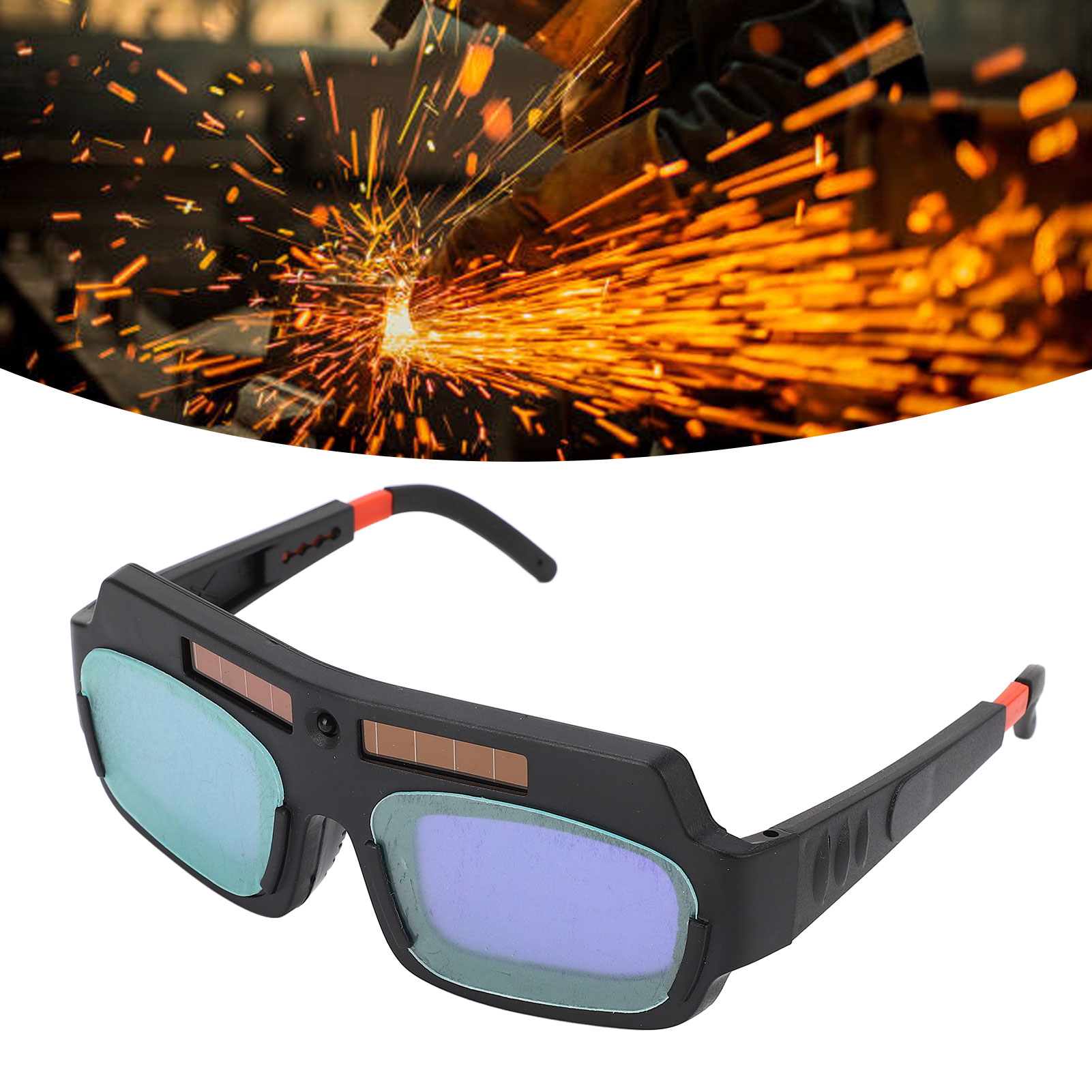 Yz06 Optisch Aktivierte Schweißerbrille, Spezielle Schutzbrille Für Das Argon-lichtbogenschweißen, Schweißerbrille, Schutz Vor Lichtbogen Und Intensivem Licht