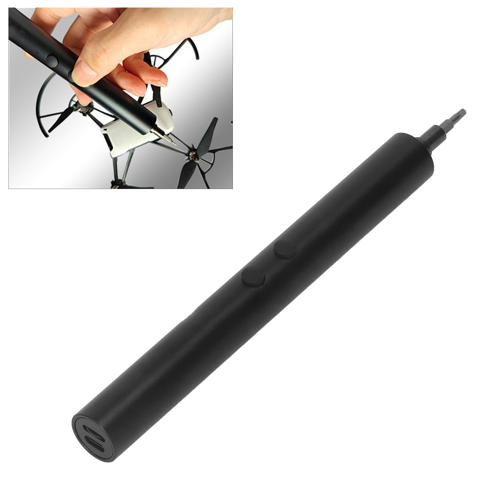 Diy-elektroschrauber Mit Einstellbarer Drehzahl Und Drehmoment, Multifunktionaler Präzisionsschrauber