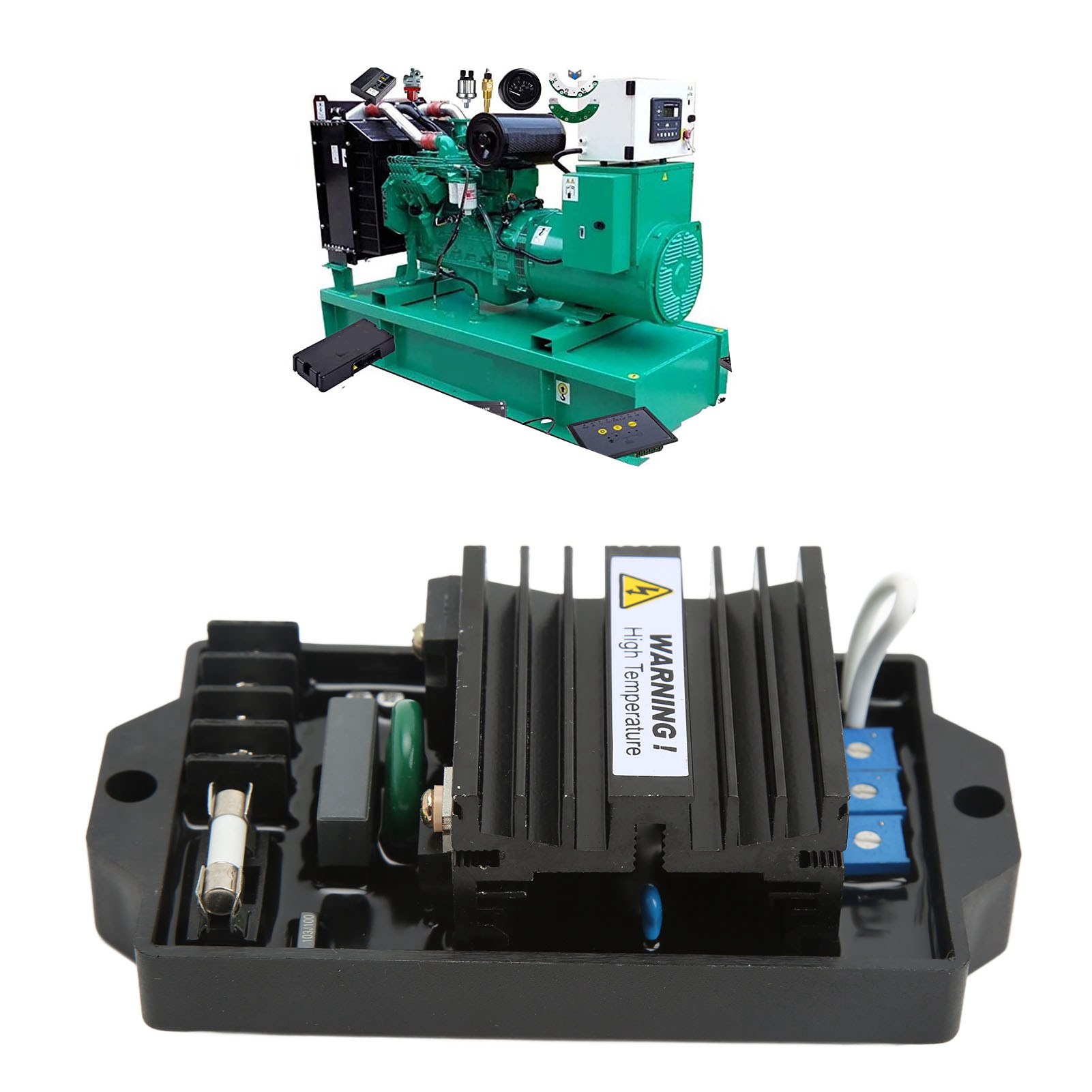 Automatischer Spannungsregler Avr-20 Für Bürstenlose 210-250v-dieselgeneratoren, Spannungsstabilisatorplatine Für Generatoren