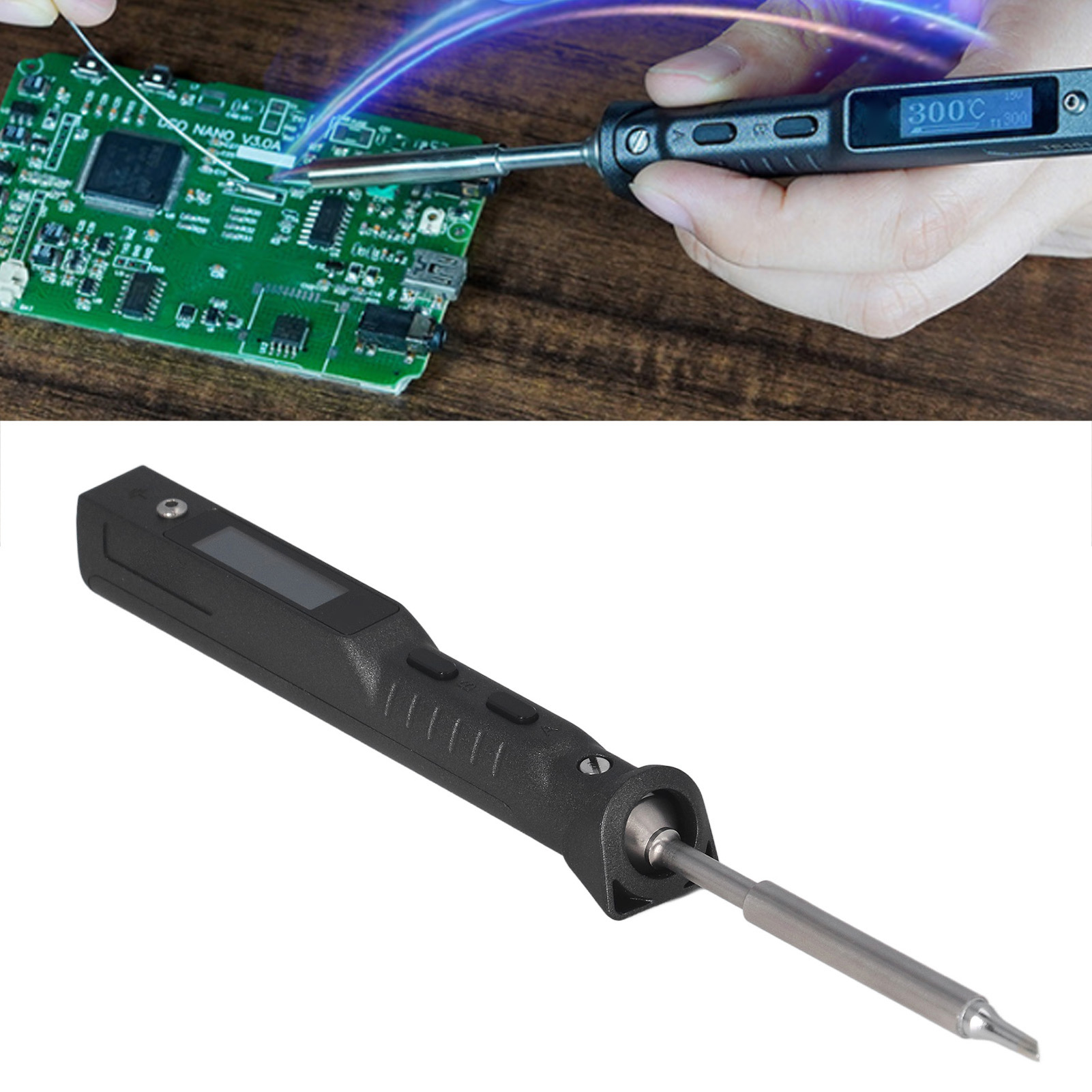 Der Neue Smarte Mini-lötkolben Ts101 Von Miniware Zeichnet Sich Durch Schnelles Aufheizen Auf Knopfdruck Aus (dc9-24v).