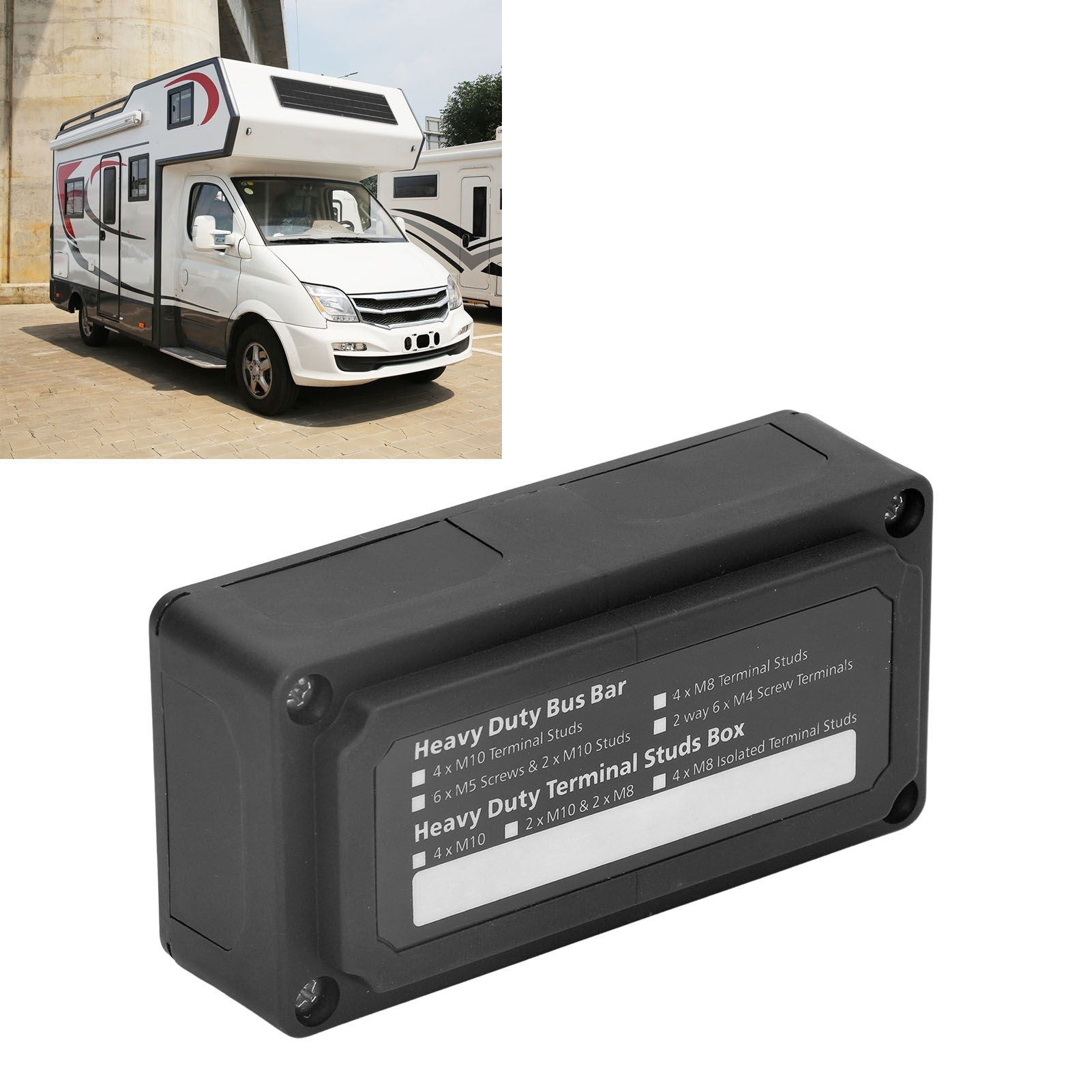 Neue M10 300 A, 48 V, Schwarze Sammelschienenbox