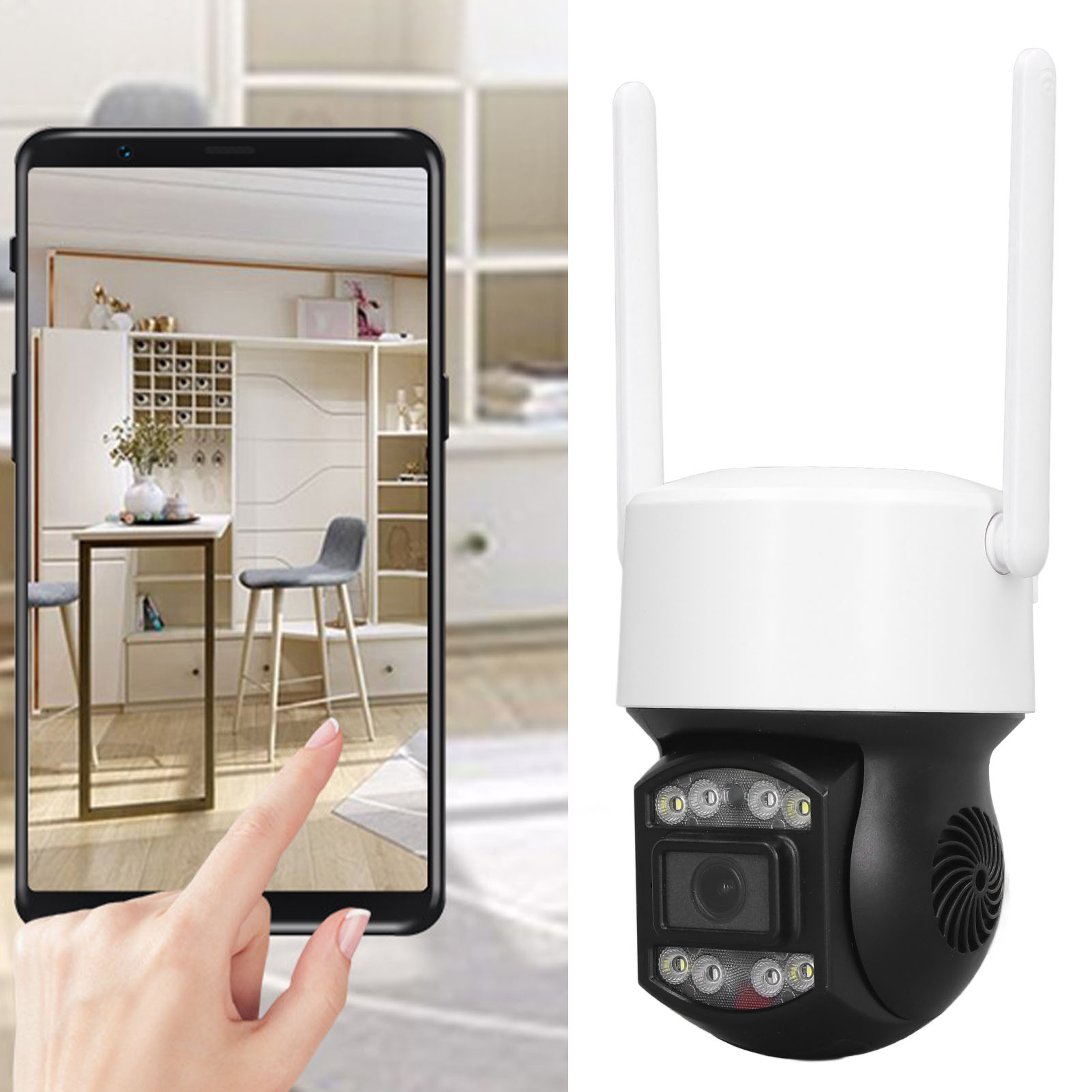 1080p Hd Wlan-außenkamera (wi-fi) – Europäischer Standard