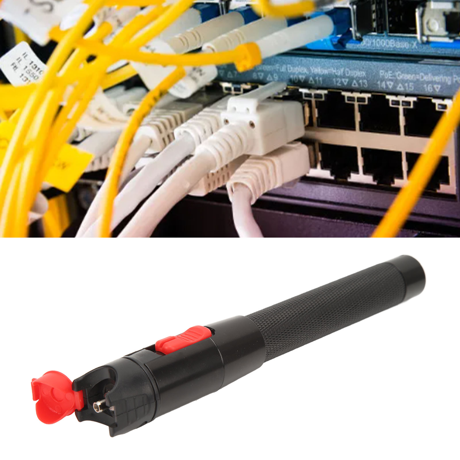 50-mw-lichtwellenleiter-fehlerortungsgerät, Glasfaser-kommunikationsdetektor, Glasfaser-kontinuitätsprüfung