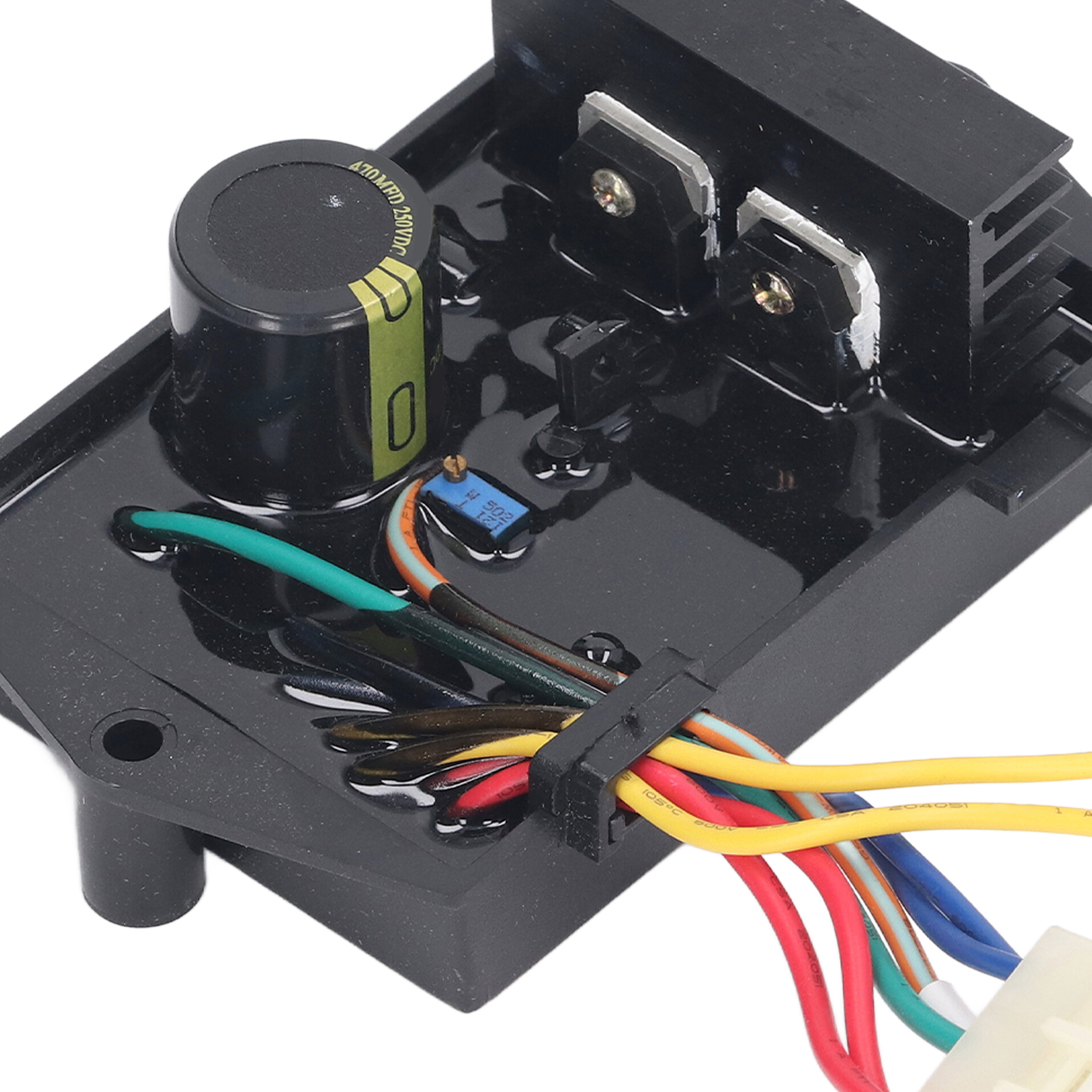 Automatischer Spannungsregler Avr5-1w7g-0 Für 470 Μf/250 V Gleichstromgeneratoren, Zum Schweißen Sowie Für Zwei- Und Einphasengeneratoren.