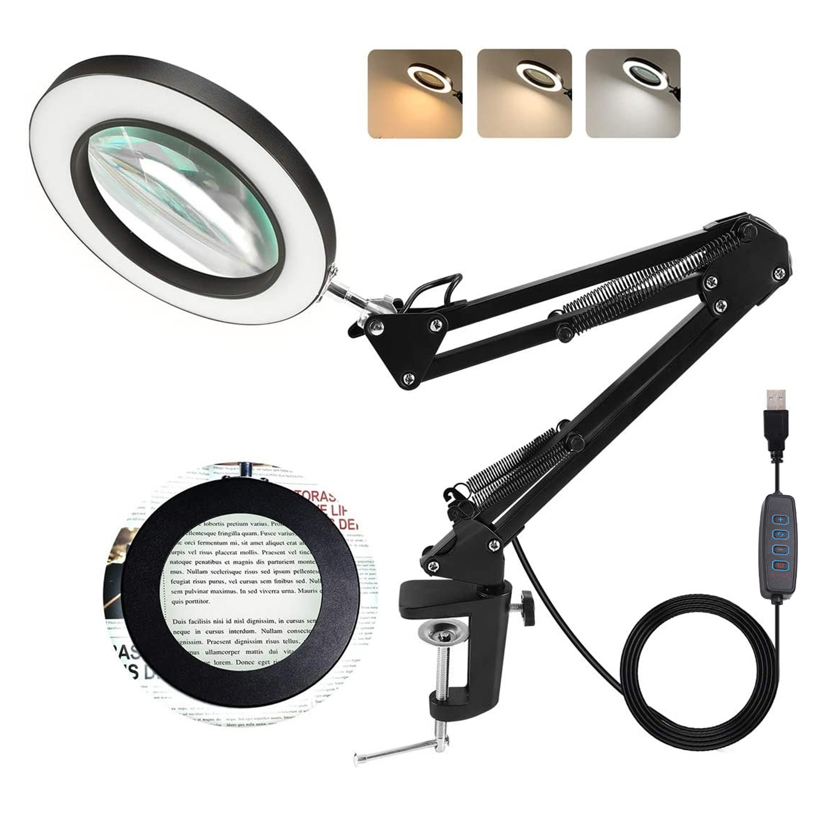 5x Industrielle Led-reparaturlampe - Led-industriebeleuchtungs-reparaturlampe