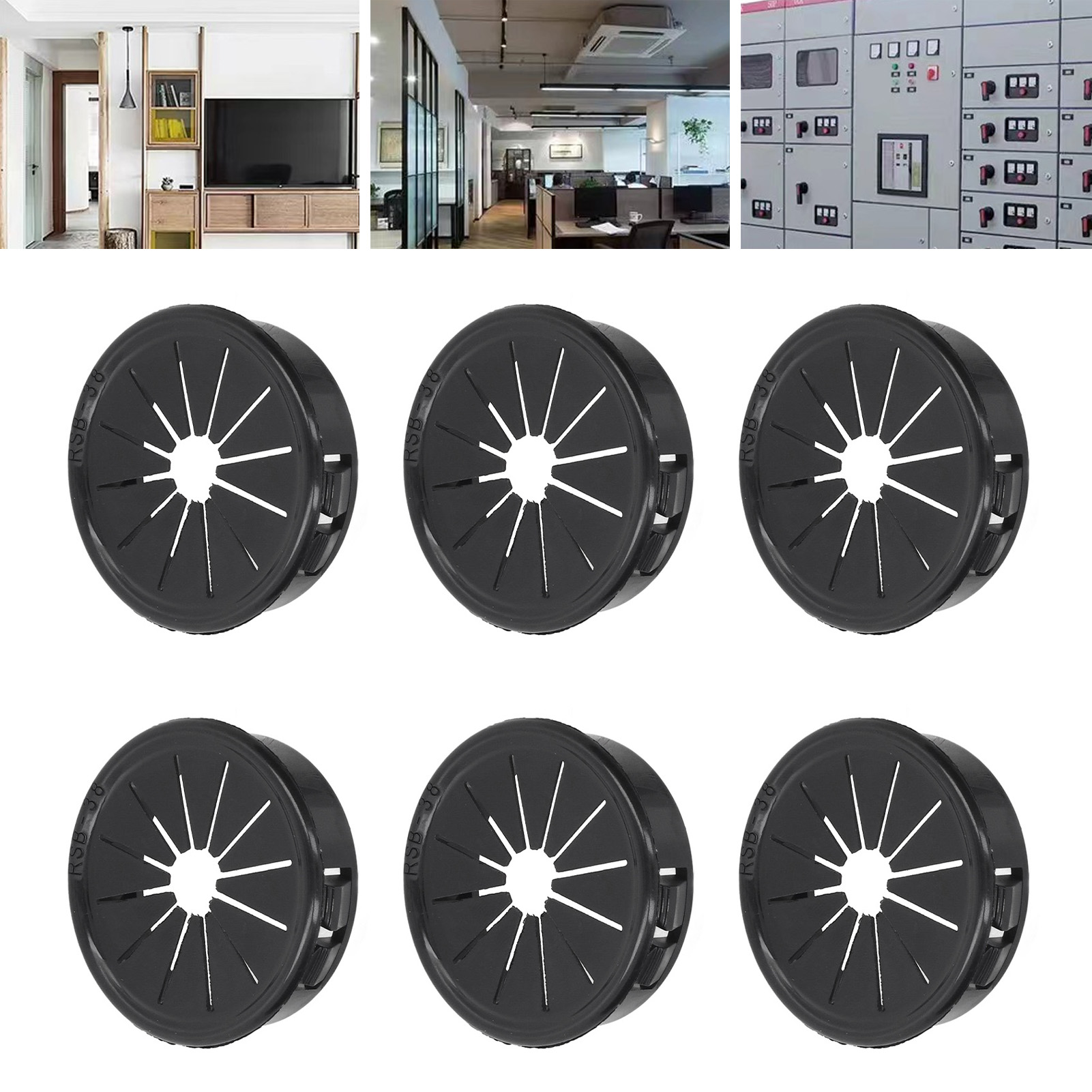 Klemmstecker, Kabelschutz Mit Kunststoffklemme, Blütenblattförmige Schutzhülle, Stecker Für Ringförmige Ausgangsspulenöffnung Im Verteilerschrank, Rsb-40-kabelverschraubung