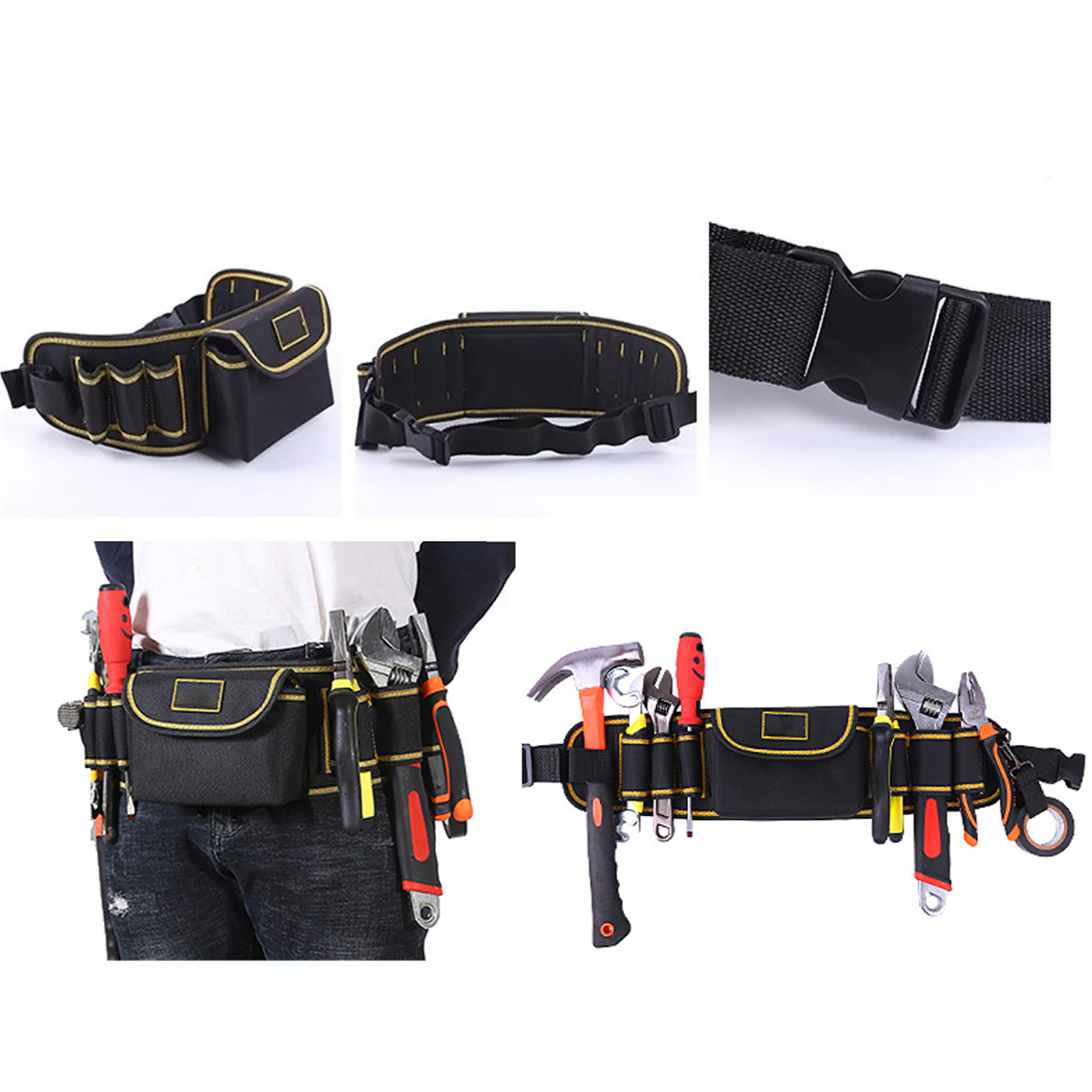 Multifunktionale Gürteltasche Für Elektriker Und Reparaturwerkzeuge