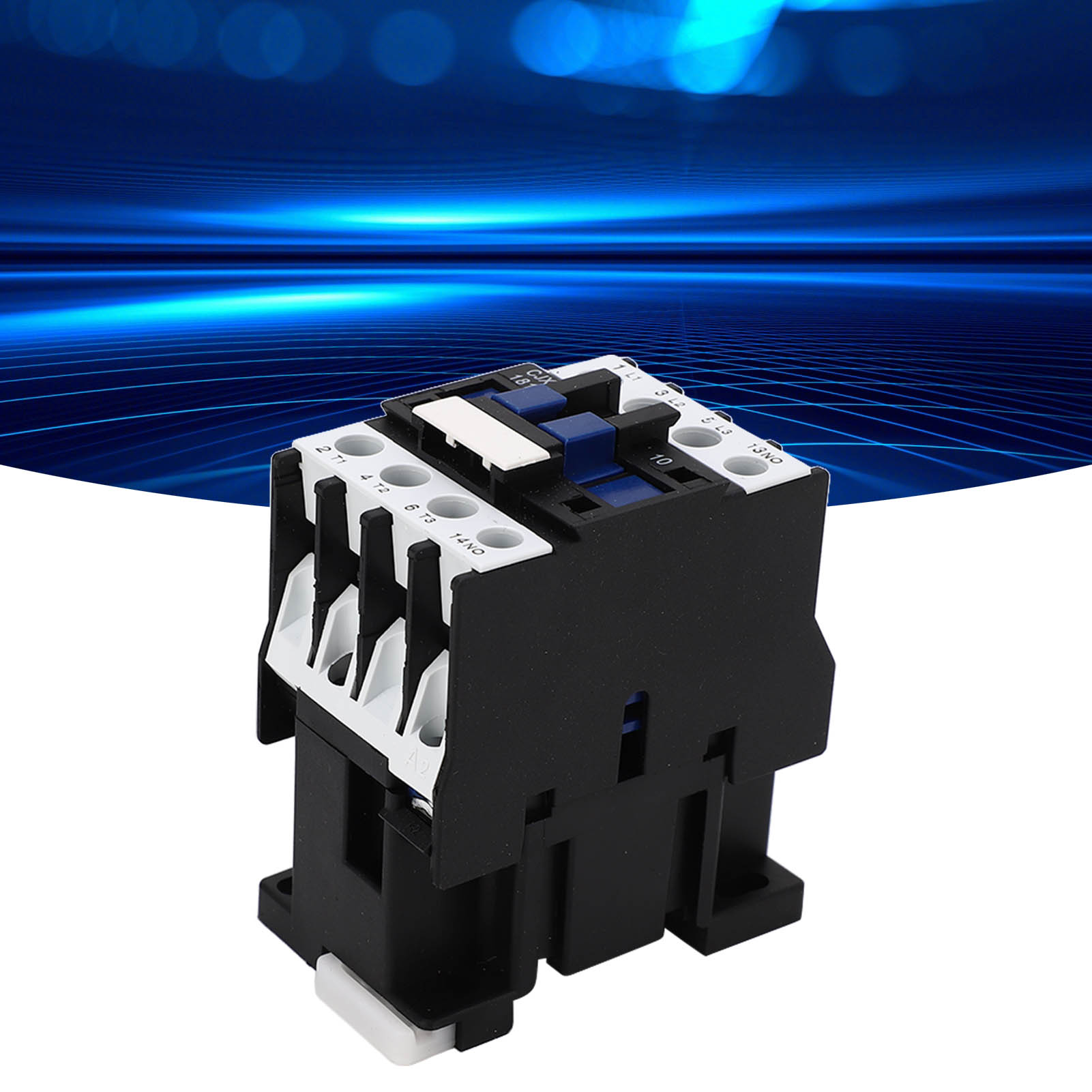 Cjx2-18 Ac110v 18a Drehstrom-niederspannungs-schütz Für Schienenmontage, Silberkontakte
