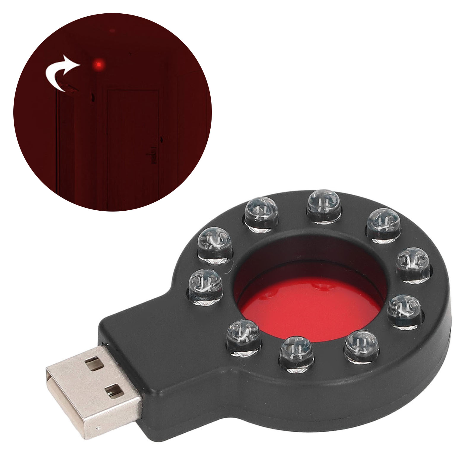 Kameradetektor Mit Objektiv, Infrarot-scandetektor, Standard-usb-schnittstelle
