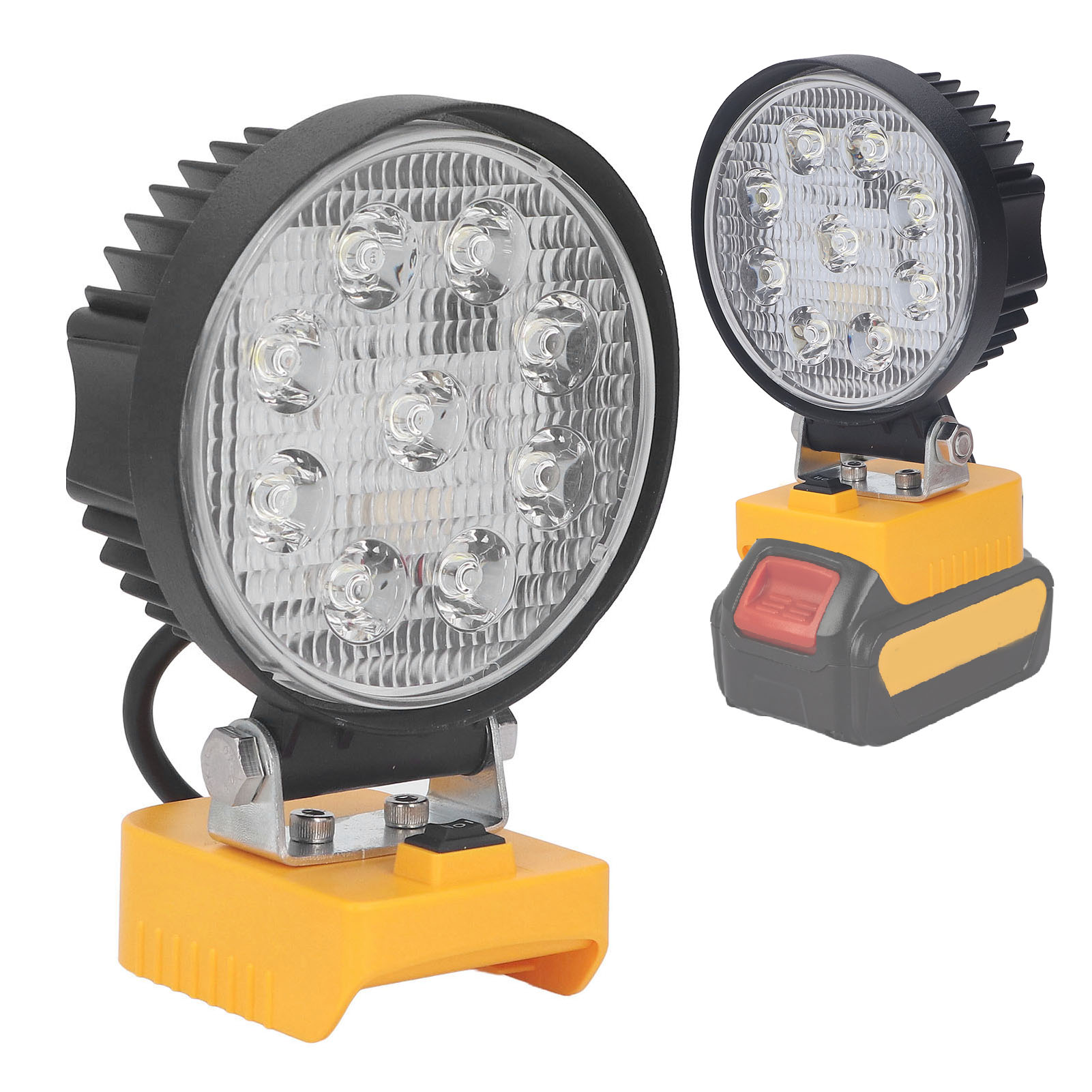 (27w Tragbare Led-arbeitsleuchte Für Den Außenbereich Für Dcb200 18v Lithium-ionen-akkus)