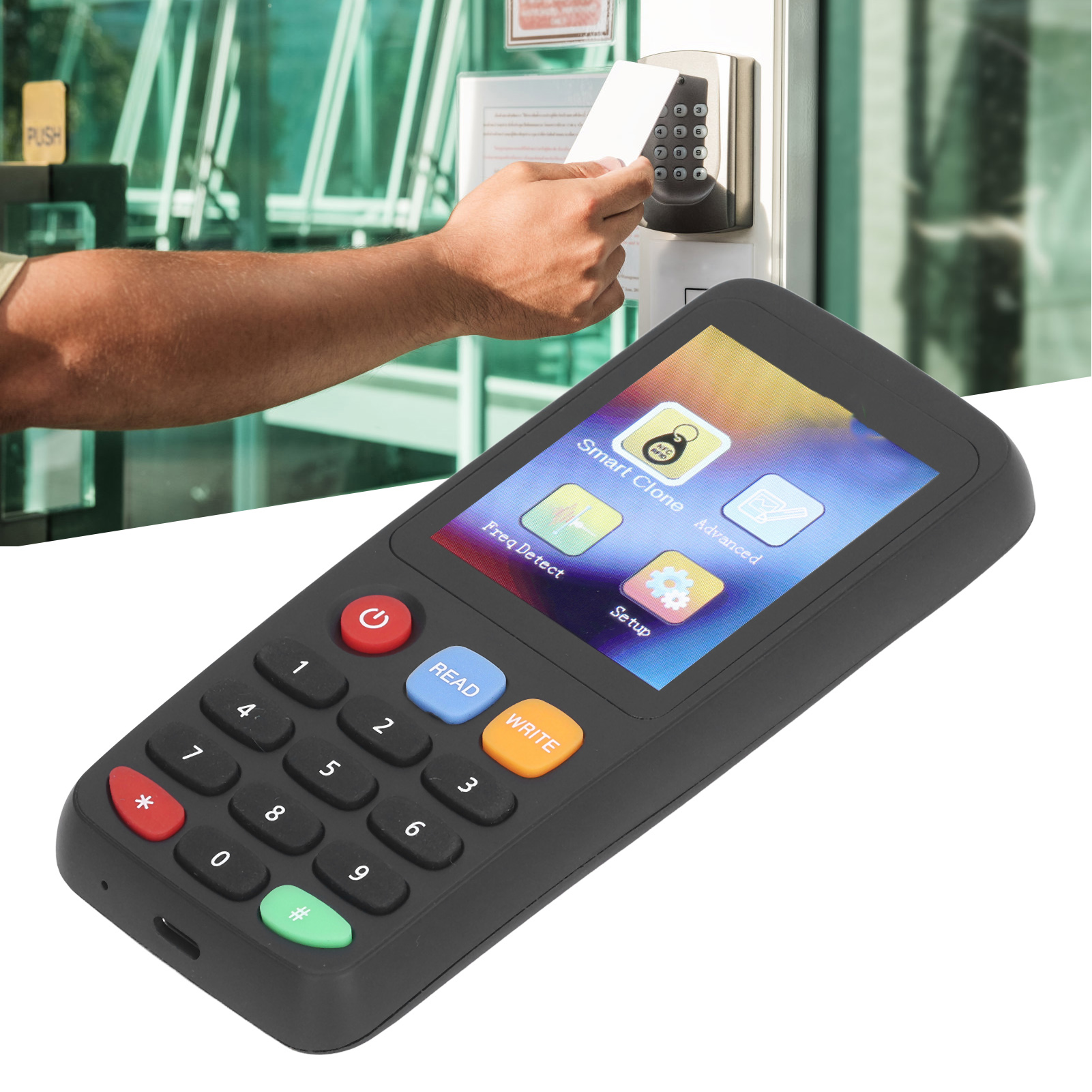 X7 Zutrittskontrollkarten-repeater, Aufzugs-id/ic/nfc-kartenleser/programmierer, 5 Uid-debitkarten + 5 T5577-karten + 5 T5577-debitkarten