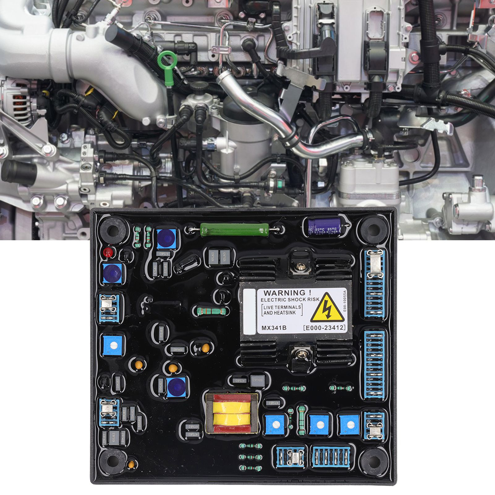 Automatischer Spannungsregler Mx341b Für Dieselgeneratoren – Generatorzubehör – Spannungsstabilisator 170–220 V Wechselstrom