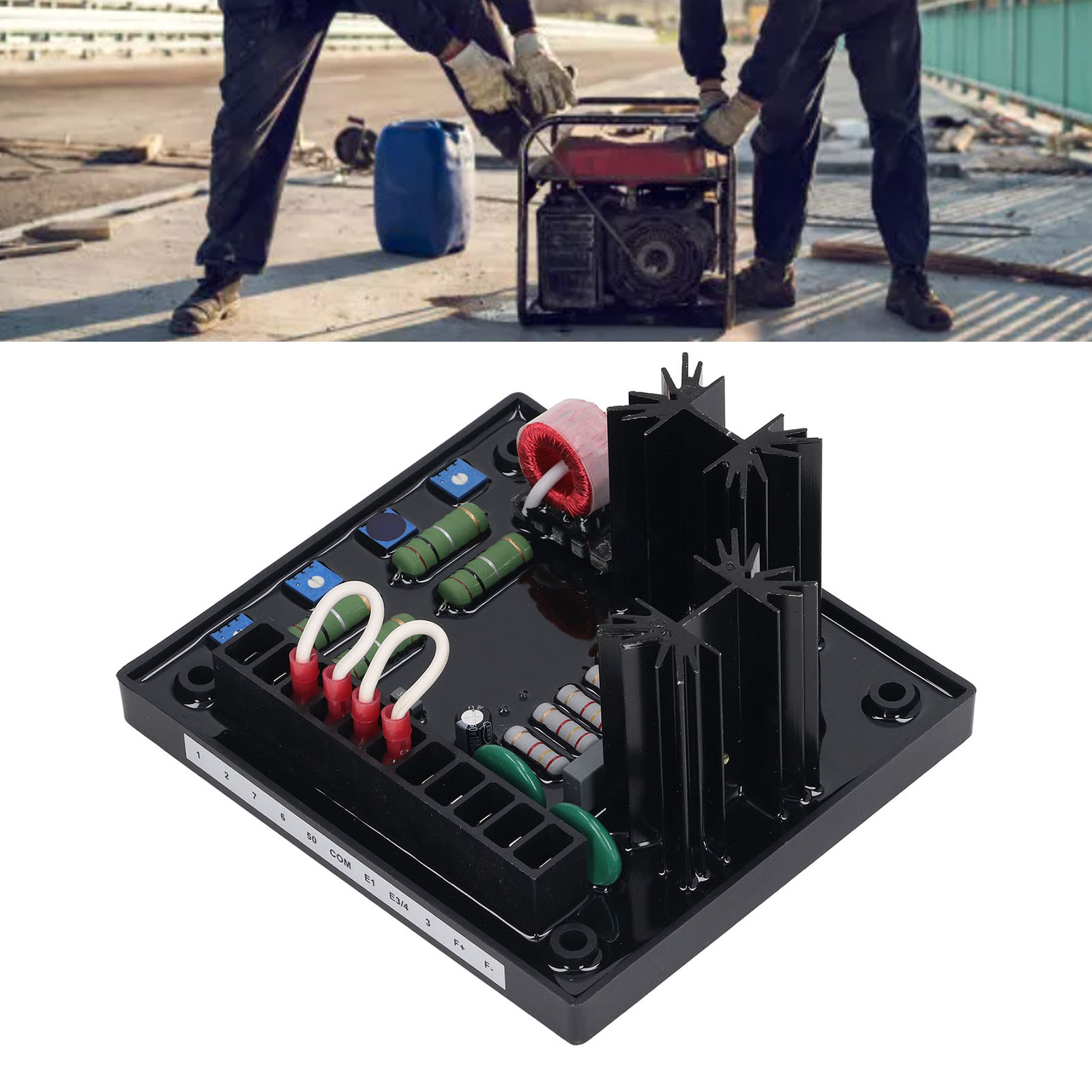 Automatischer Spannungsregler (avr) Avc63-7 Für Dieselgeneratoren, Generatorzubehör 190-277 V Ac