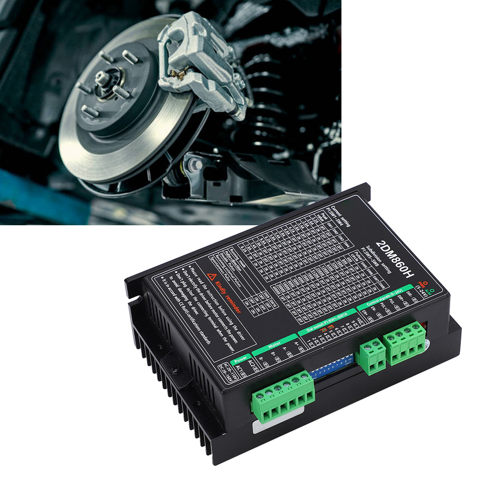 Cncboy 2dm860h Zweiphasen-digital-schrittmotortreiber Eingangsspannung