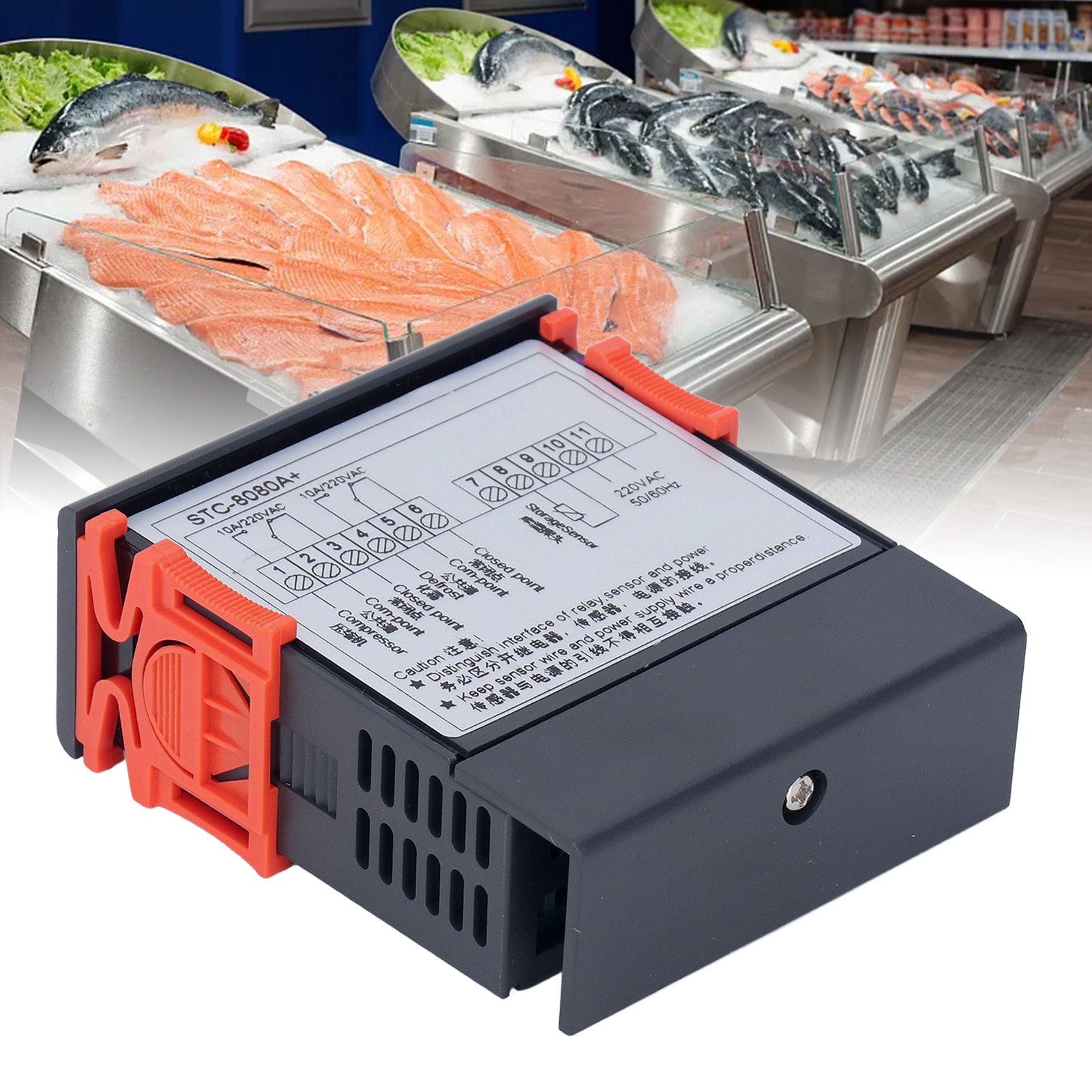 Berm® Digitaler Temperaturregler -40℃50℃ Für Gefrierschränke, Intelligenter, Einstellbarer Temperaturregler