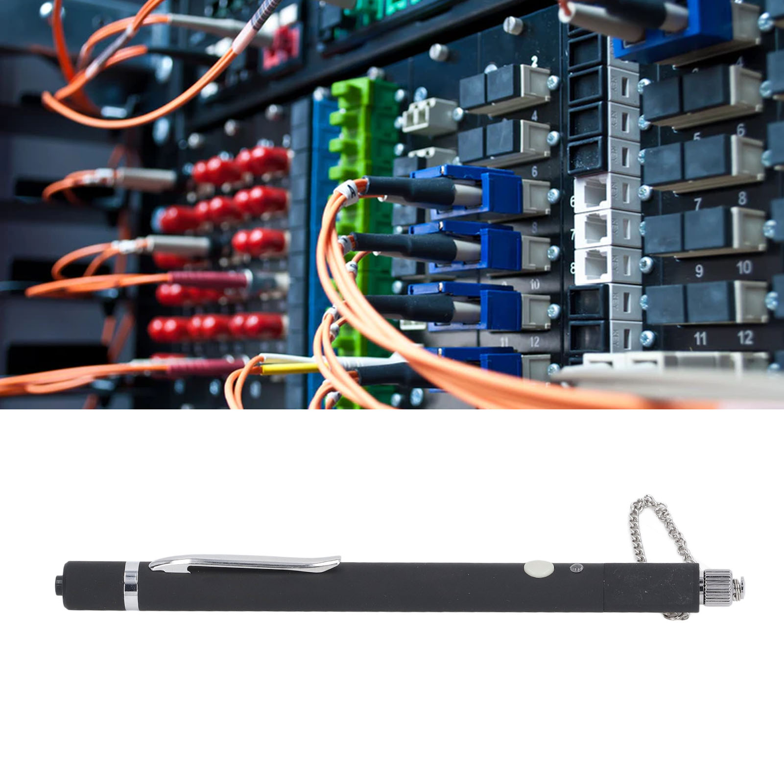 Visueller Fehlerortungsgerät Für Glasfasern, Glasfaser-kommunikationsdetektor, Glasfaser-kontinuitätsprüfung, 10 Mw
