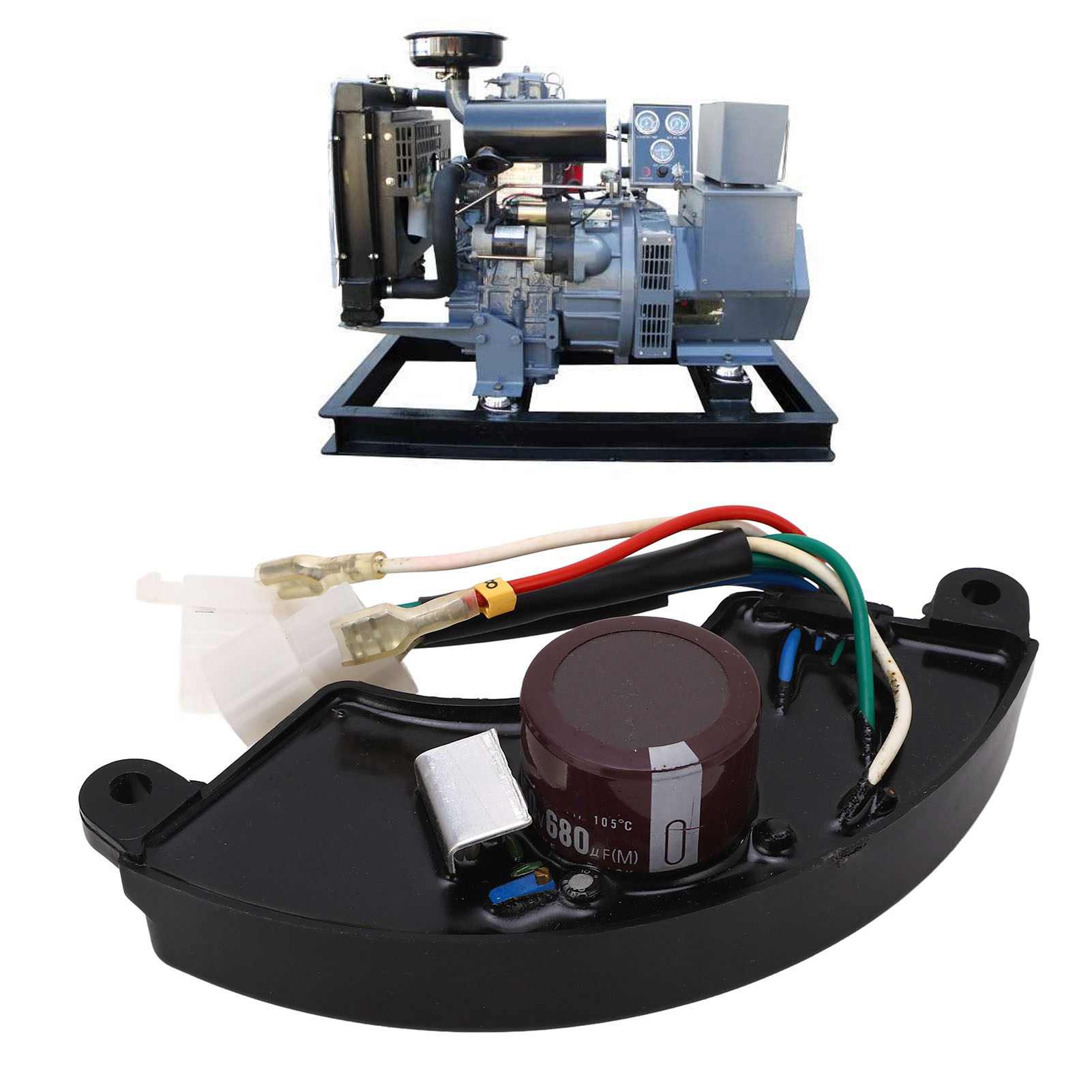 Zubehör Für Den Dreiphasigen Benzingenerator Avr-7kw: Automatischer Spannungsregler Und Spannungsstabilisator