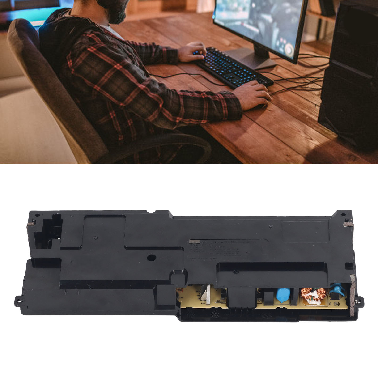 Ac100-240v Adp-240ar Steckdosenleiste Mit 5-poligem Anschluss Für Sony Playstation 4 Ps4 Cuh-1001a 500gb