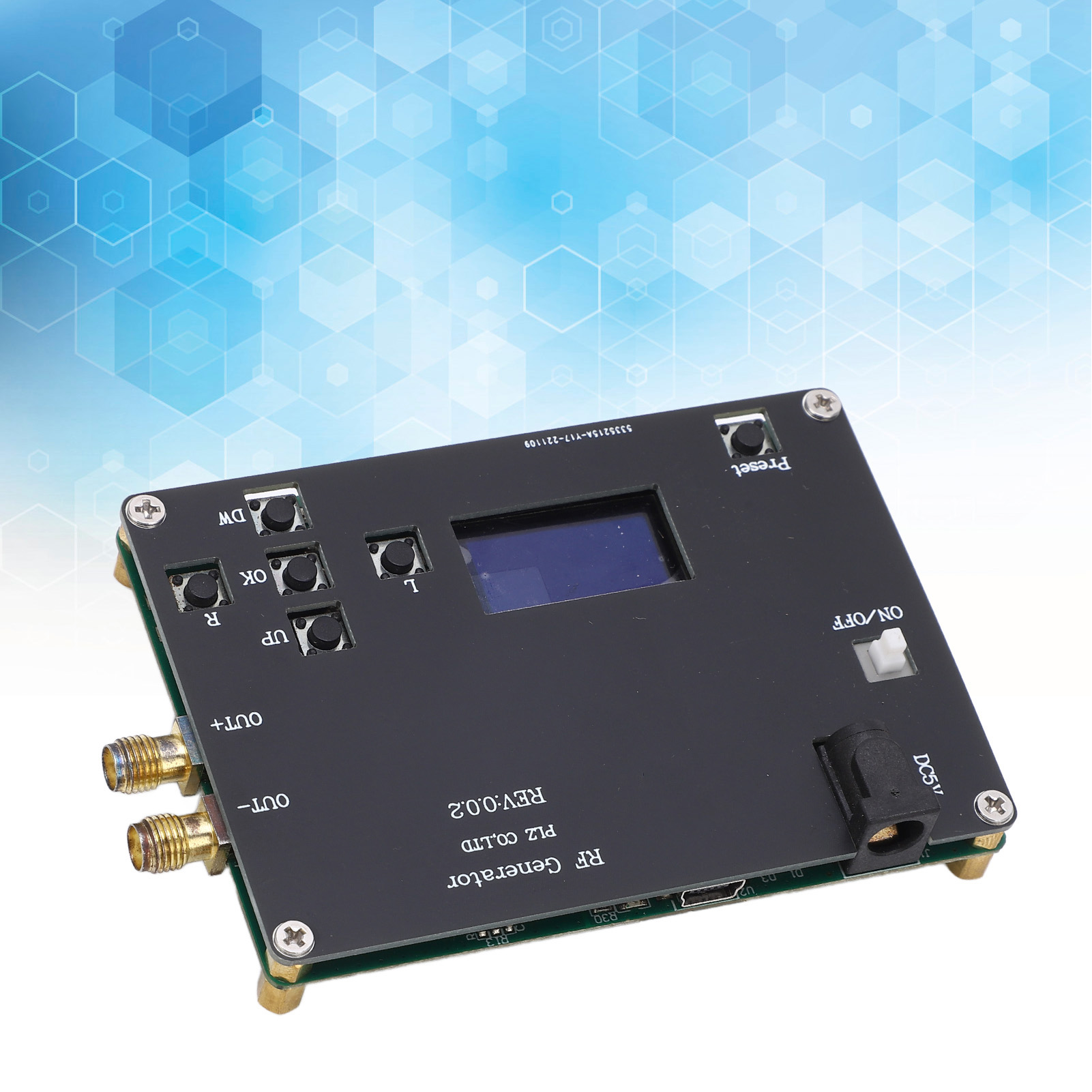 Max2870-oled 5v, 23,5 Mhz - 6 Ghz Breitband-pll-signalgeneratormodul